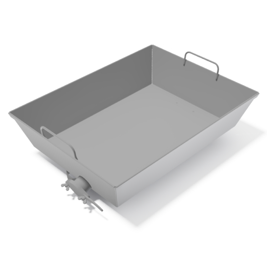 Accessoires autoclaves : bac en acier inoxydable Easy Load