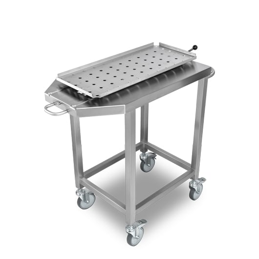 Accessoires pour autoclaves : Chariot de transport