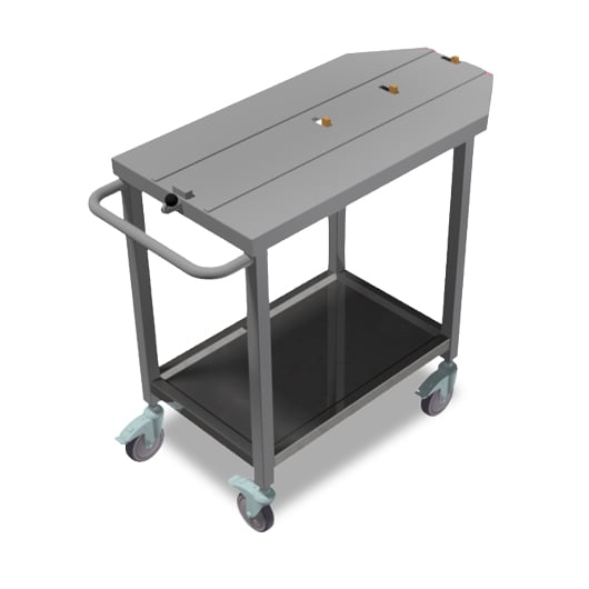 Accessoires autoclaves : chariot de transport avec système easy load