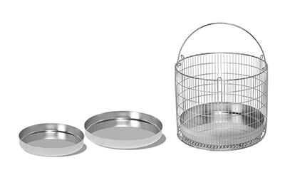 Nouveaux bacs de récupération pour les paniers de chargement des autoclaves