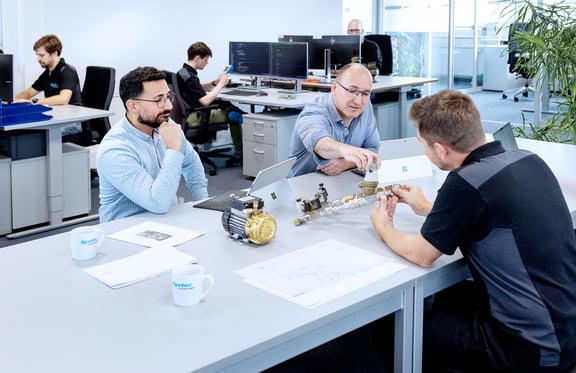 Travailler chez Systec : travail d'équipe et échanges