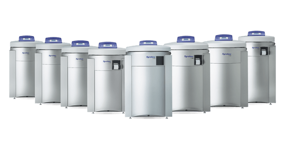 Tous les modèles d'autoclaves verticaux sur pied Systec série VE pour la stérilisation en laboratoire